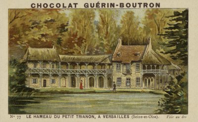 Il Borgo del Petit Trianon, a Versailles, Seine-et-Oise da French School