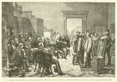 La giuria inglese che sceglie i quadri per l