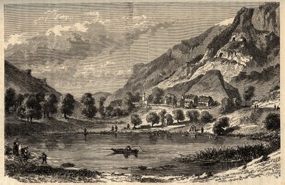 Le Lauzet-Ubaye - Il lago di Lauzet - comune nel dipartimento delle Alpi dell