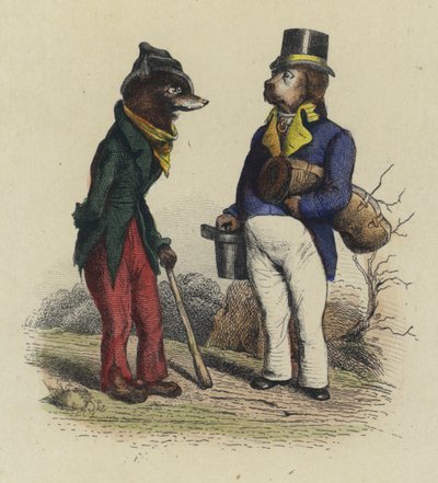 Le Loup Et Le Chien da French School