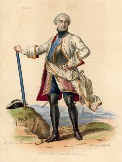 Il Maresciallo di Sassonia da French School
