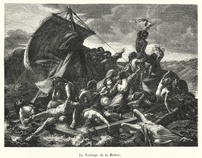 Il Naufragio della Medusa da French School