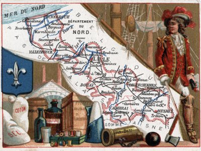 Le Nord (59), Nord Pas De Calais (Nord-Pas de Calais), Francia. Ritratto di Jean Bart (Jan Bart o Jan Baert) da French School