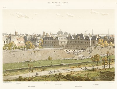 Le Palais Cardinal, 1634 da French School