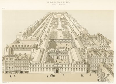 Le Palais Royal en 1679, D