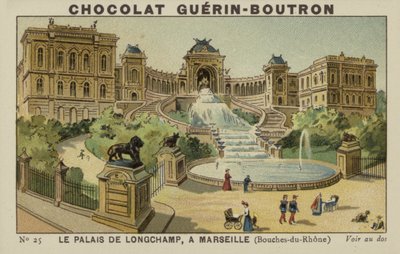Il Palazzo di Longchamp, a Marsiglia, Bouches-du-Rhône da French School