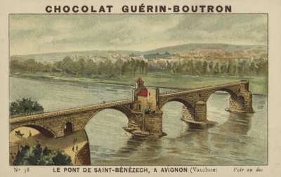 Il Ponte di Saint-Bénézet, a Avignone, Vaucluse da French School