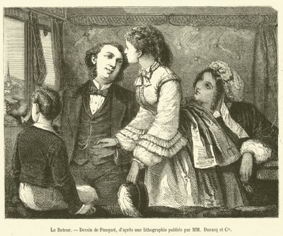 Il Ritorno (incisione) da French School
