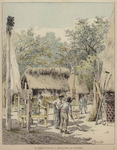 Il villaggio Canaque all
