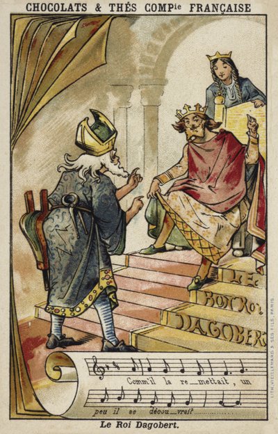 Le bon roi Dagobert, canzone francese da French School