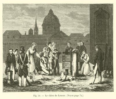 Il cane del Louvre da French School