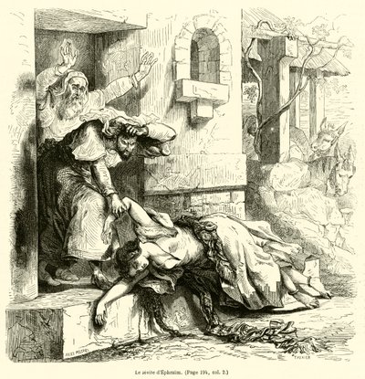 Il levita di Efraim da French School