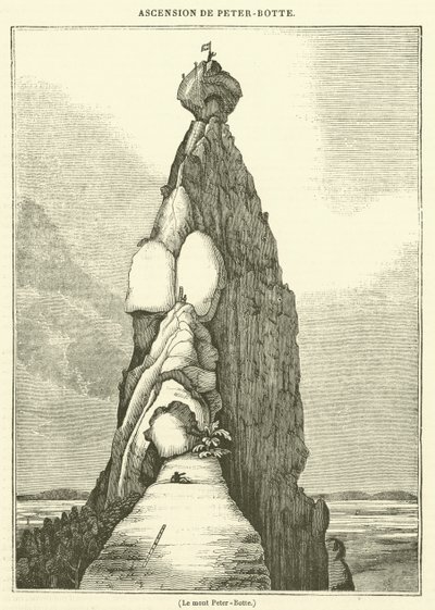 Monte Pietro-Botte (incisione) da French School