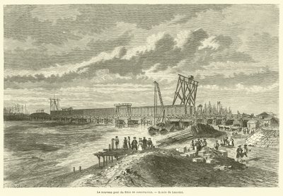Il nuovo ponte sul Reno in costruzione da French School