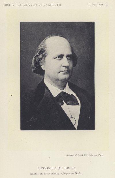 Leconte de Lisle da French School