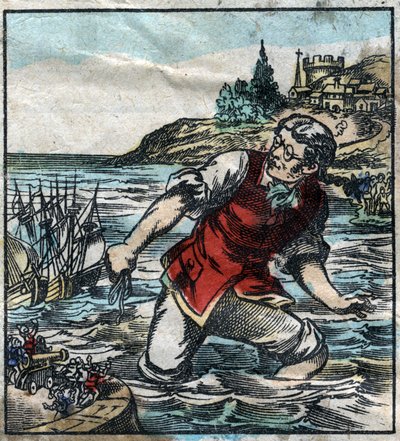 Lemuel Gulliver incendiò le navi dell