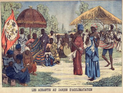 Gli Ashanti (Achanti o Asante) del Ghana al giardino d