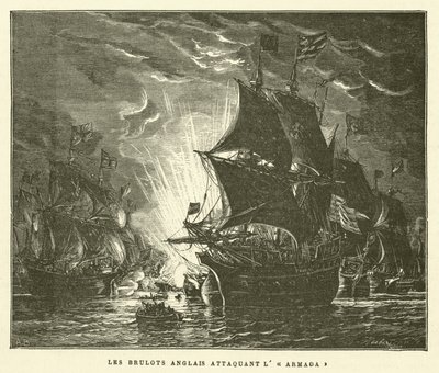 Le Brulotte Inglesi Attaccano l