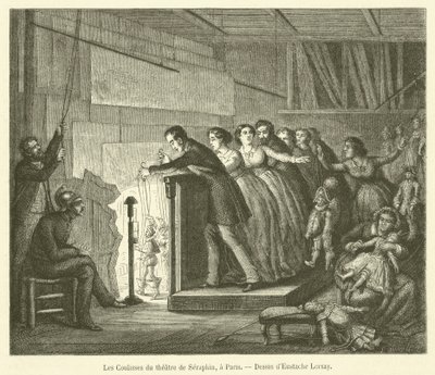 Dietro le quinte del teatro di Seraphin, a Parigi da French School