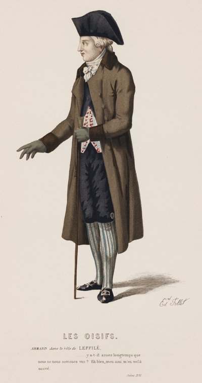 Les Oisifs, Scena XVI da French School