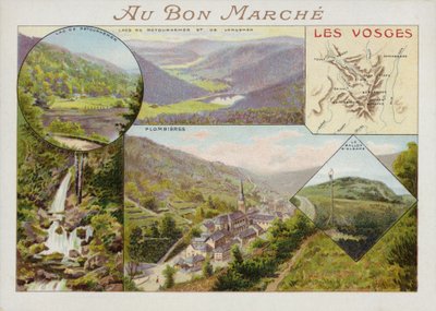 Le Vosgi, carta da French School