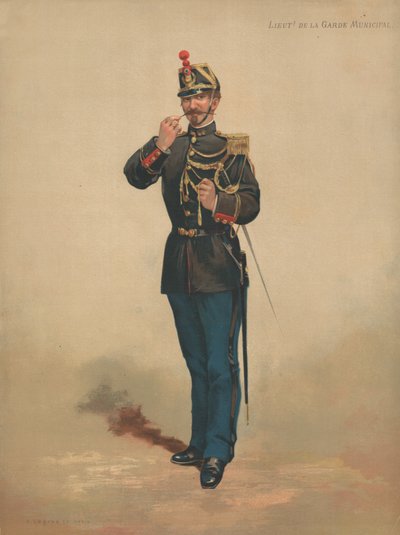 Tenente della Guardia Municipale da French School