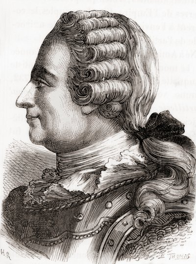 Tenente Generale Jean-Baptiste Vaquette de Gribeauval, da 