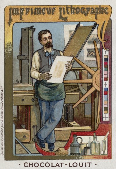 Stampatore litografico da French School