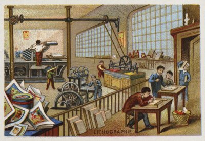 Litografia da French School