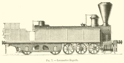 Locomotiva Engerth (incisione) da French School
