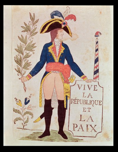Viva la Repubblica e la Pace, c.1795-99 da French School