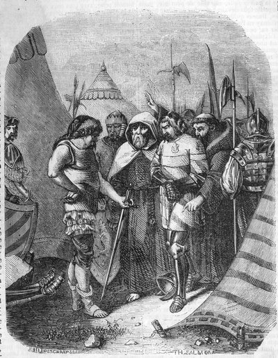 Luigi II de la Trémoille (La Trimouille) (1460-1525). Generale inglese. Guerra folle (1485-1488). La Trémoille decide di uccidere i complici del Duca d