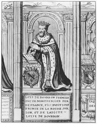 Luigi II di Borbone, Duca di Montpensier da French School