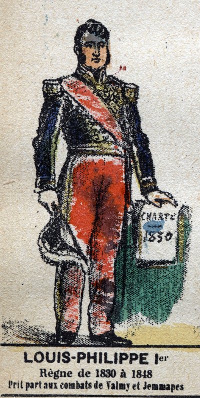 Luigi Filippo I (1773-1850), re dei francesi. In 