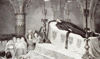 Luigi XII (1462-1515) Padre del Popolo sul suo catafalco, da 