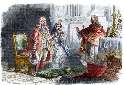 Luigi XIV sposa Françoise d