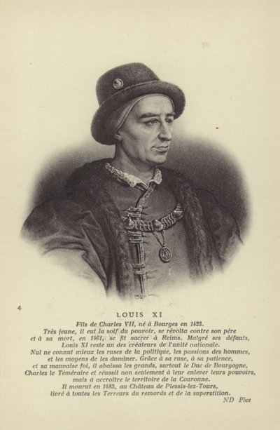 Luigi XI di Francia da French School