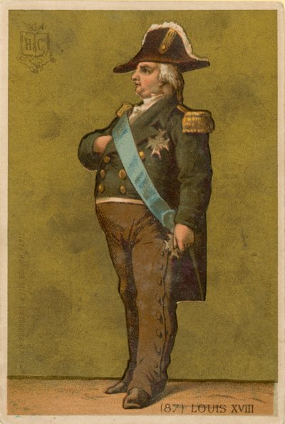 Luigi XVIII da French School