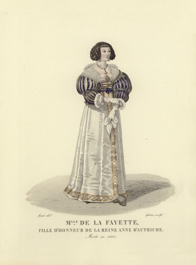 Luisa de La Fayette, dama di compagnia di Anna d