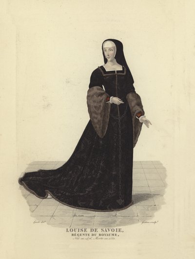 Luisa di Savoia, reggente di Francia da French School