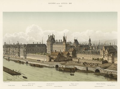 Louvre sotto Luigi XIII, 1622 da French School