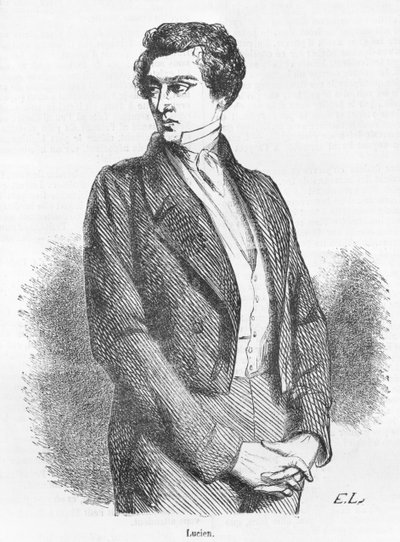 Lucien de Rubempre, illustrazione da 