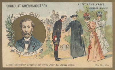 Ludovic Halevy (1834-1908), drammaturgo, librettista di operette e opere, e romanziere francese, autore di “L