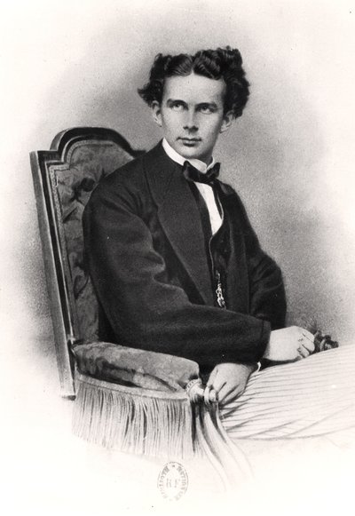 Ludovico II (1845-86) di Baviera, c.1870 da French School