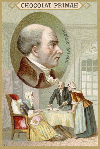 Luigi Galvani, medico e fisico italiano da French School