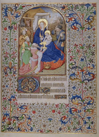 Adorazione dei Magi, Horae francese da French School