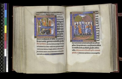 MS 300 f.200v-201r, Suffragio a Sant