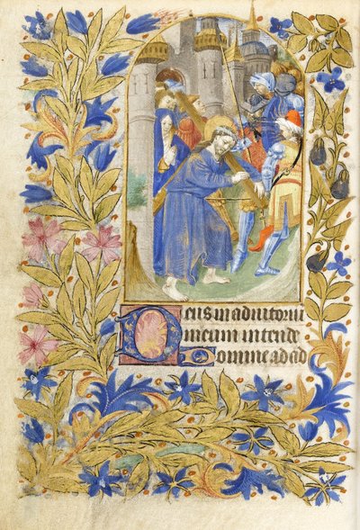 Cristo che porta la croce, 1464 da French School