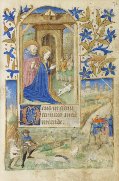 La Natività, 1464 da French School