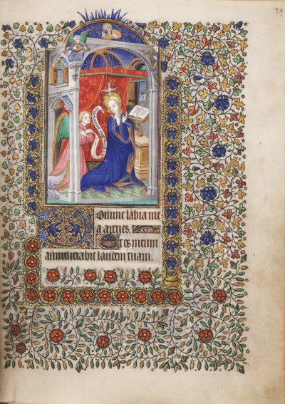 Annunciazione, da un Libro d